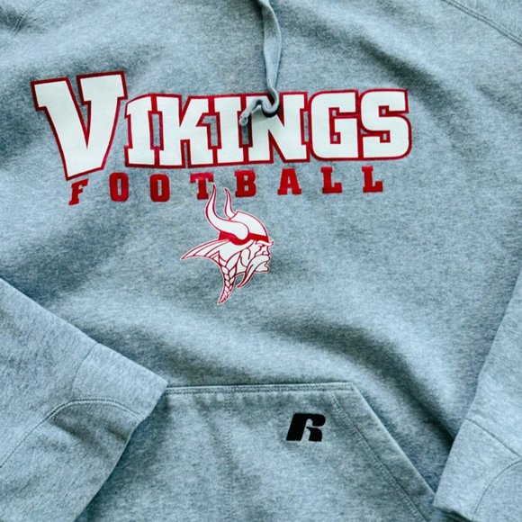 Russell Athletic hoodie Vikings Football Size XL - Picture 2 of 4